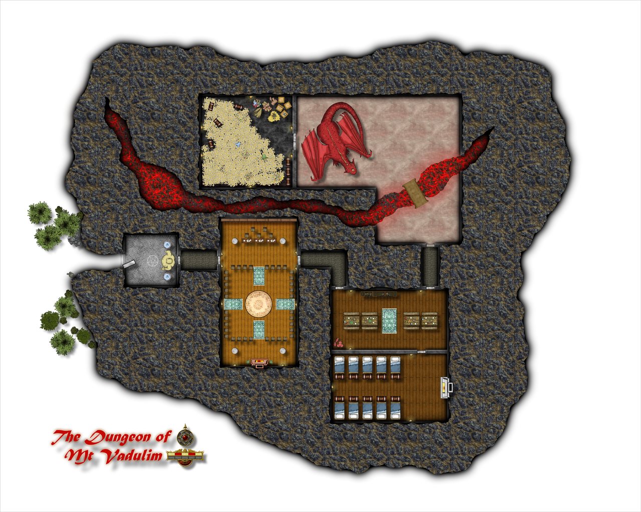 Nibirum Map: dungeon of mt vadulim by mazdoc